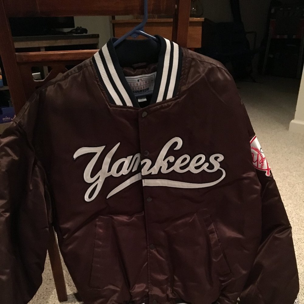 Vintage Brown Yankee Starter Jacket Size L